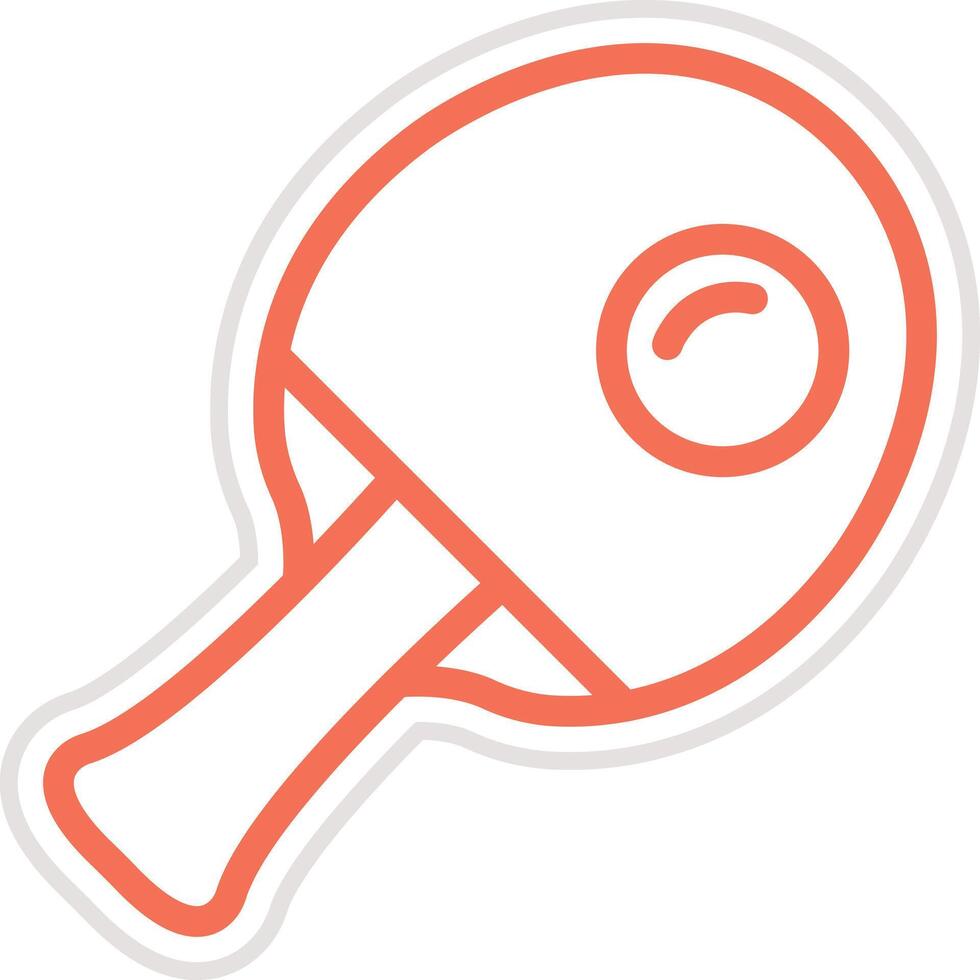Ping pong Icon Design Illustration vector