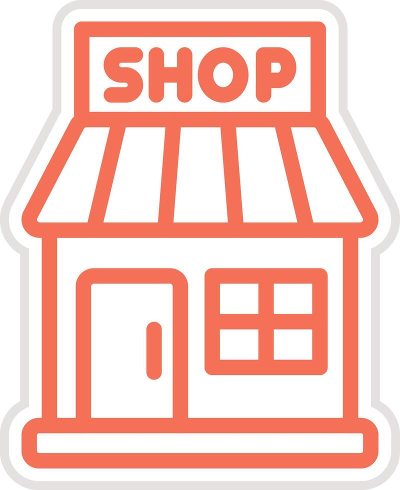Toy shop Icon Design Illustration vector