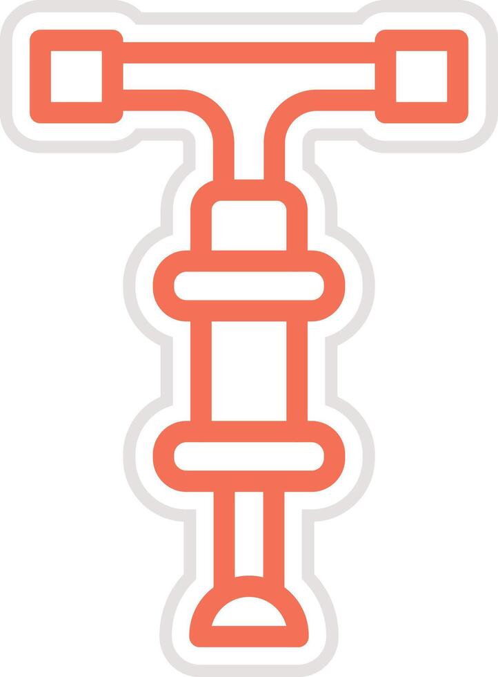 Pogo Icon Design Illustration vector