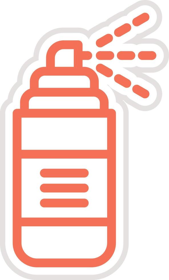 Paint spray Icon Design Illustration vector