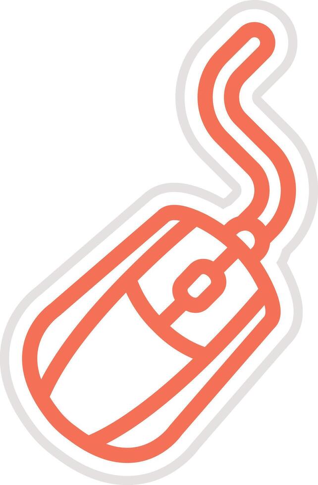 Mouse Icon Design Illustration vector