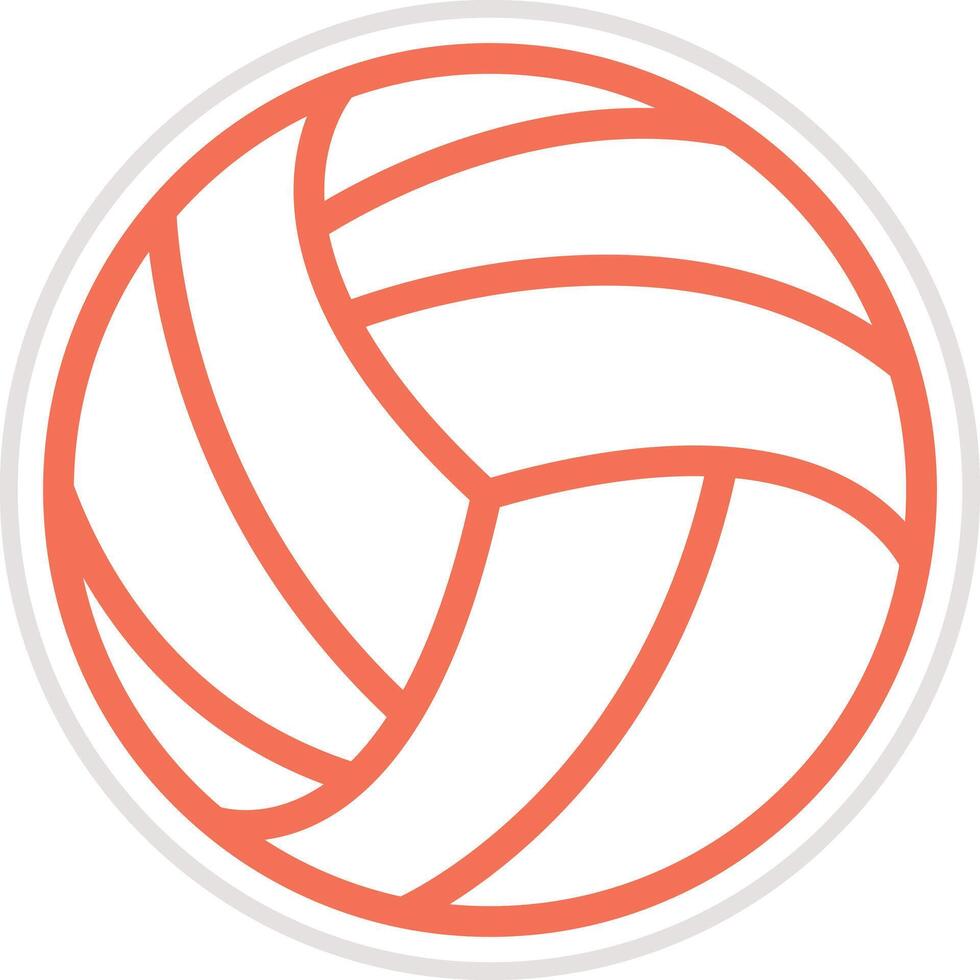 Volleyball Icon Design Illustration vector