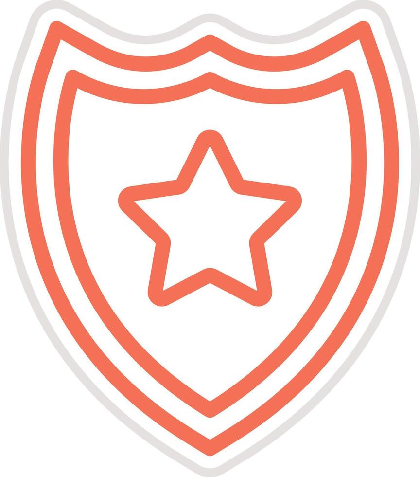 Shield Icon Design Illustration vector