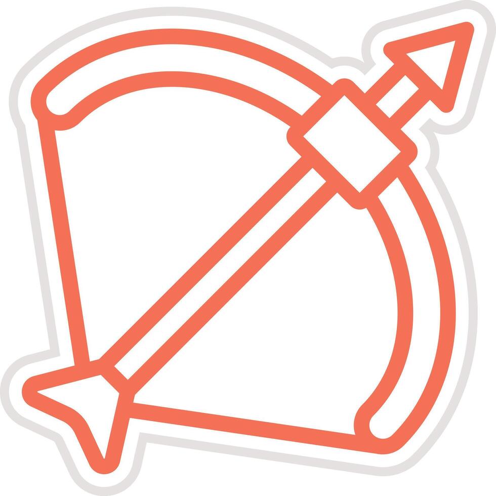 Bow Icon Design Illustration vector