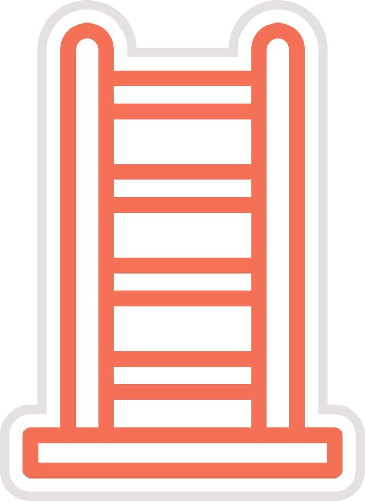 Ladder Icon Design Illustration vector