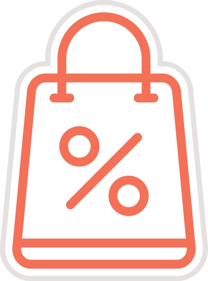 Shopping bag Icon Design Illustration vector