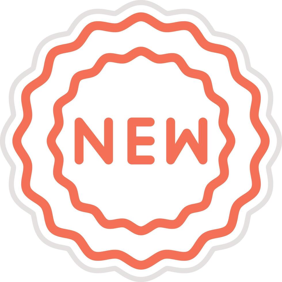 New Icon Design Illustration vector