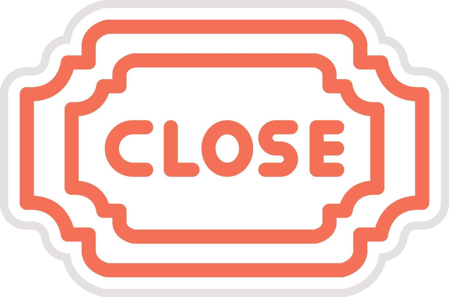 Close Icon Design Illustration vector