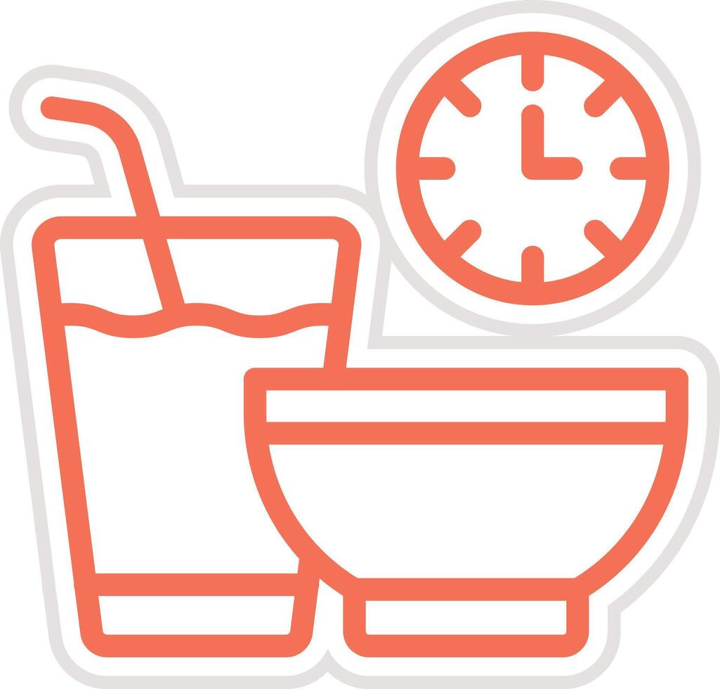 Iftar Icon Design Illustration vector