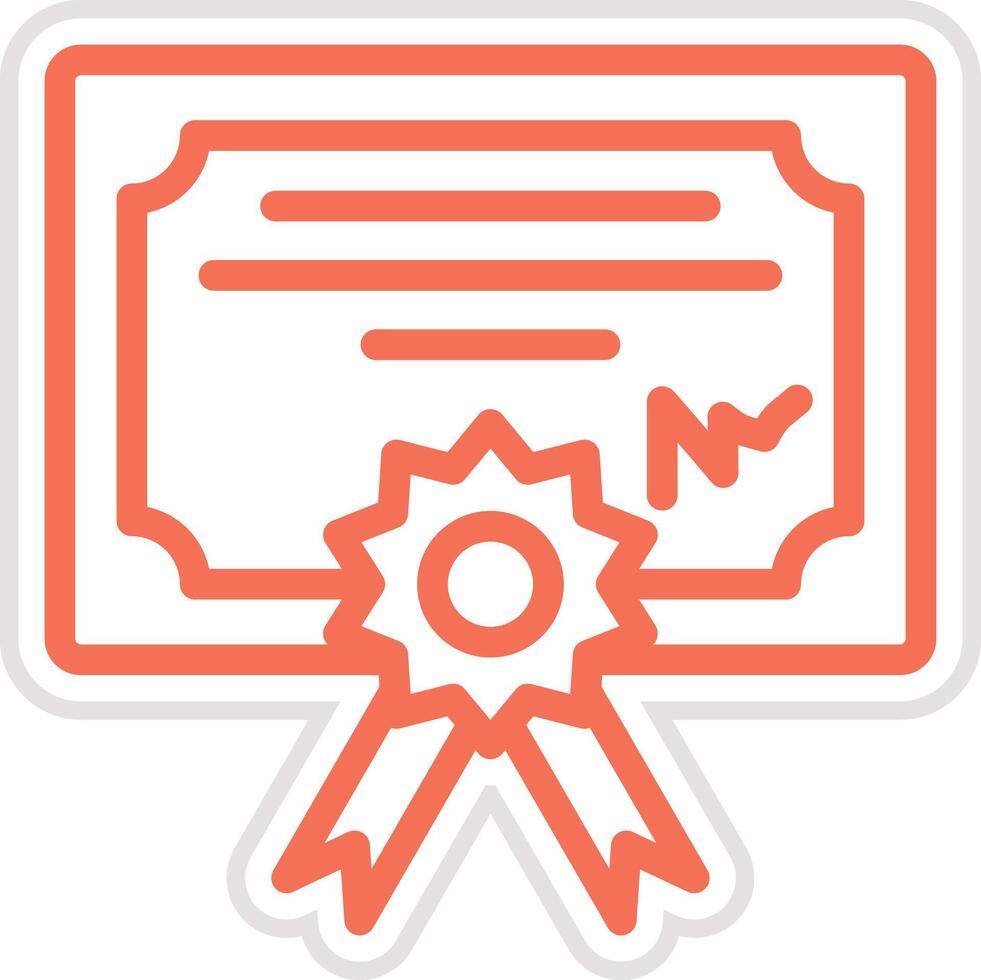 Diploma Icon Design Illustration vector