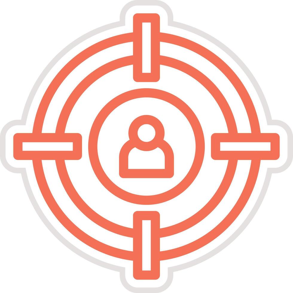 Head hunting Icon Design Illustration vector
