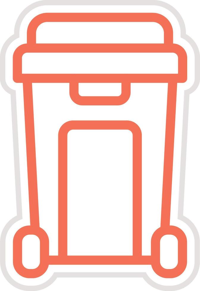 Recycle bin Icon Design Illustration vector