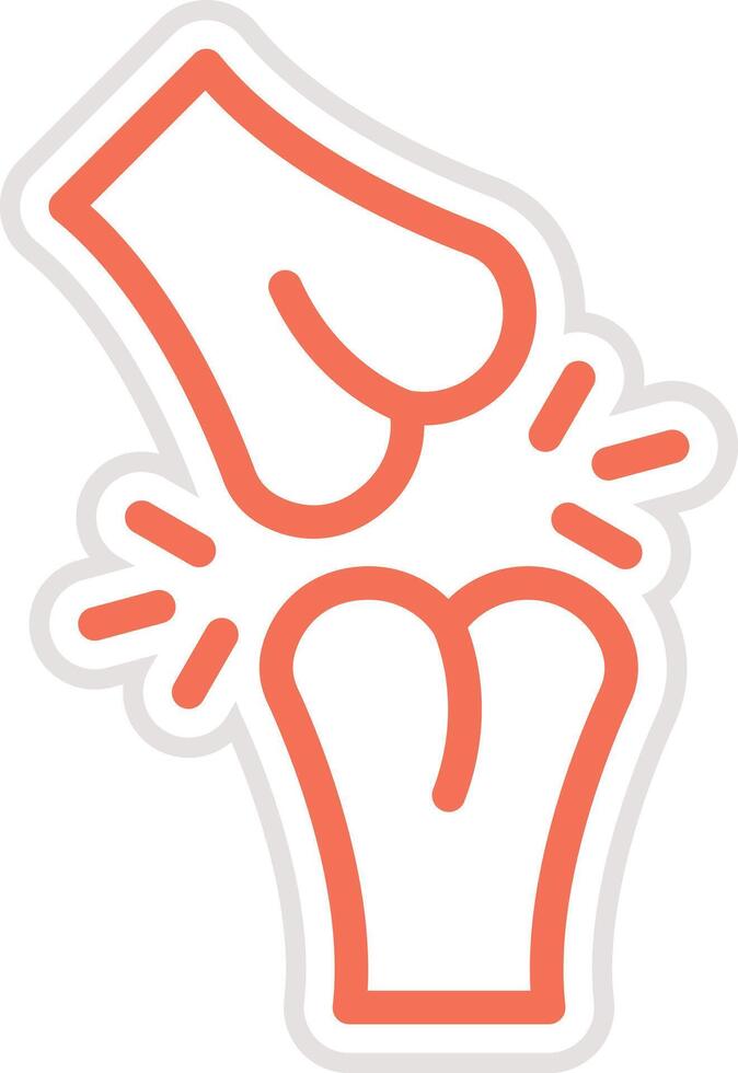 Joint Icon Design Illustration vector