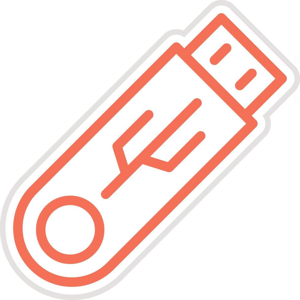 Usb Icon Design Illustration vector