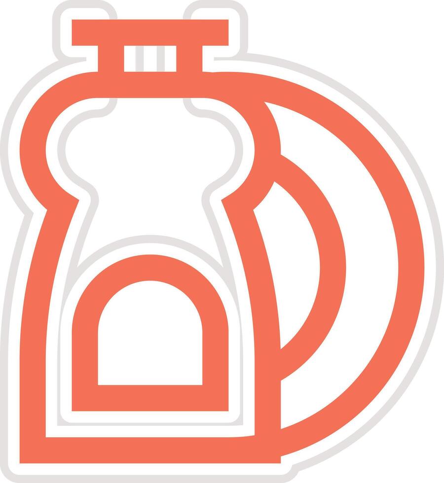 Dish washing Icon Design Illustration vector