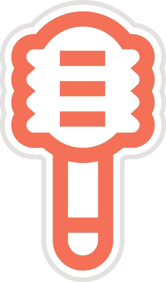 Brush Icon Design Illustration vector