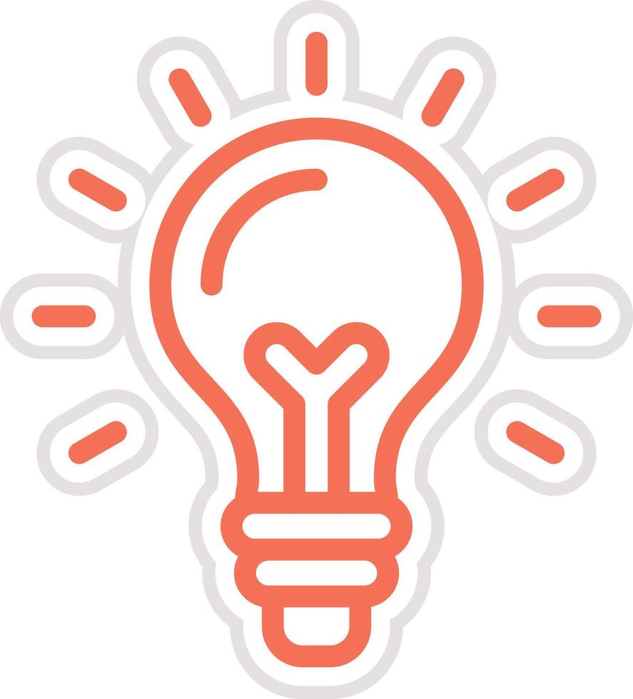 Light bulb Icon Design Illustration vector