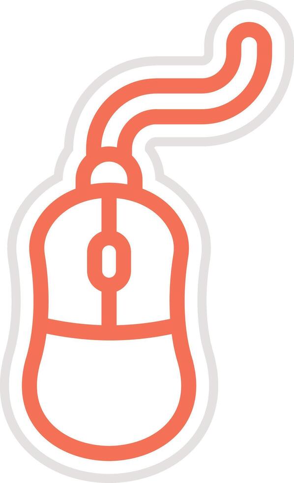 Mouse Icon Design Illustration vector