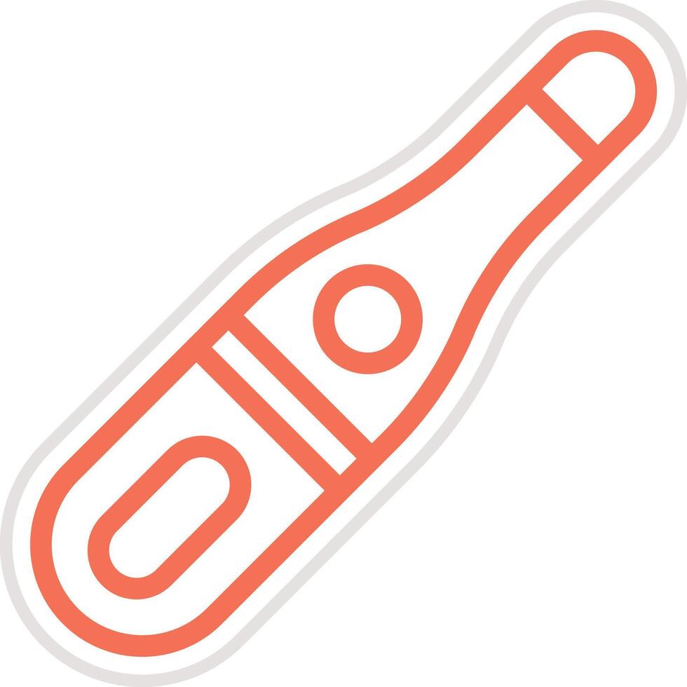 Thermometer Icon Design Illustration vector