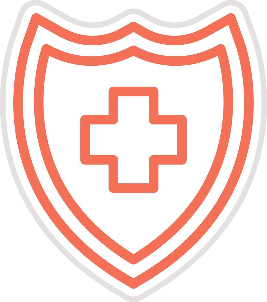 Shield Icon Design Illustration vector