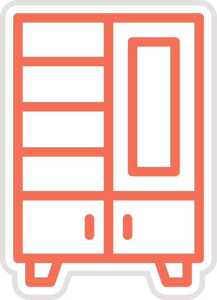 Showcase Icon Design Illustration vector