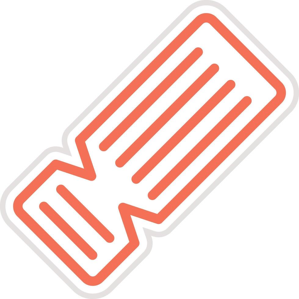 Ticket Icon Design Illustration vector