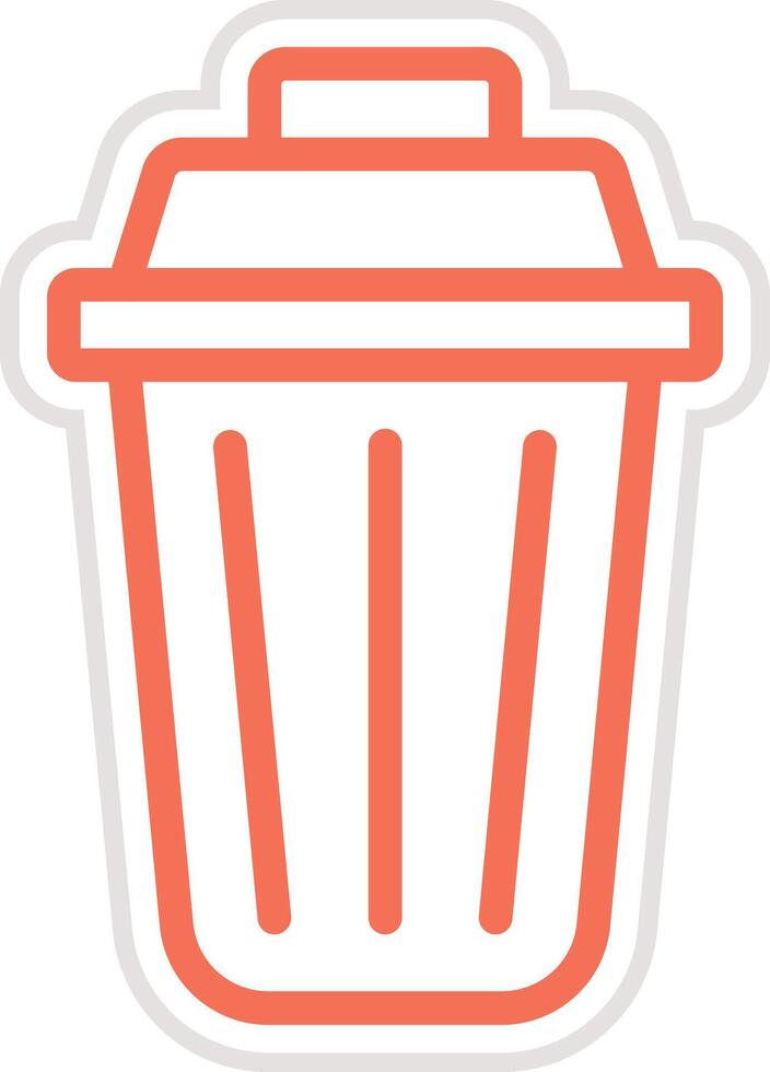 Trash Icon Design Illustration vector