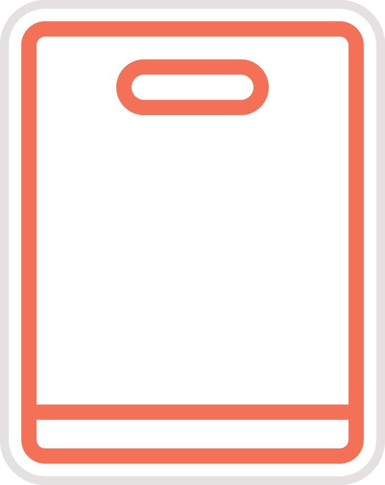 Cutting Board Icon Design Illustration vector