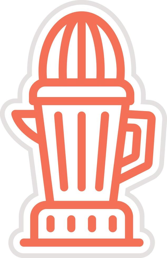 Lemon Squeezer Icon Design Illustration vector