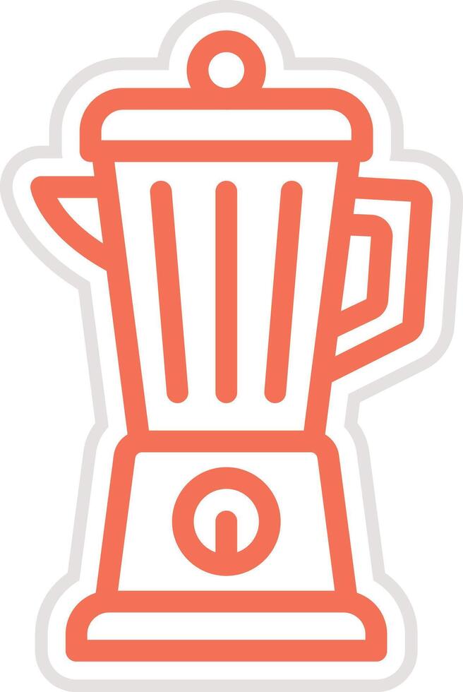 Blender Icon Design Illustration vector