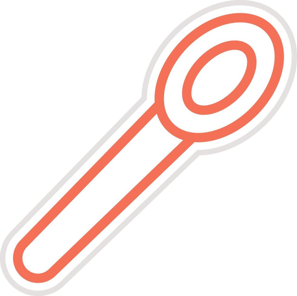 Spoon Icon Design Illustration vector