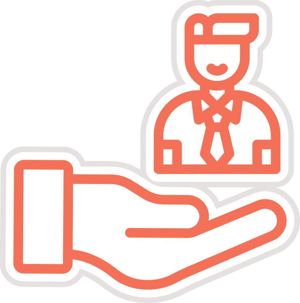 Values Icon Design Illustration vector