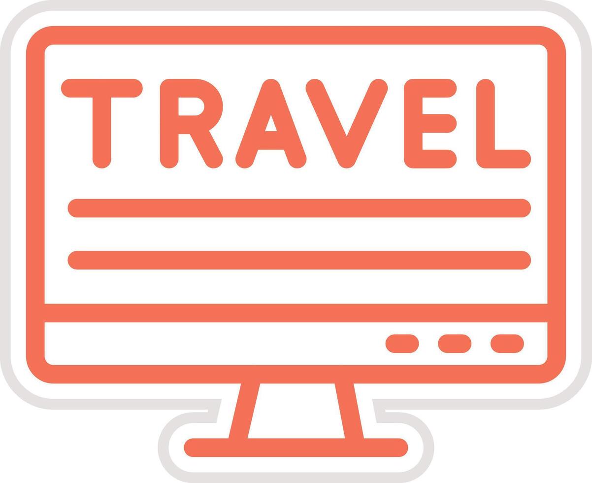 Travel Icon Design Illustration vector