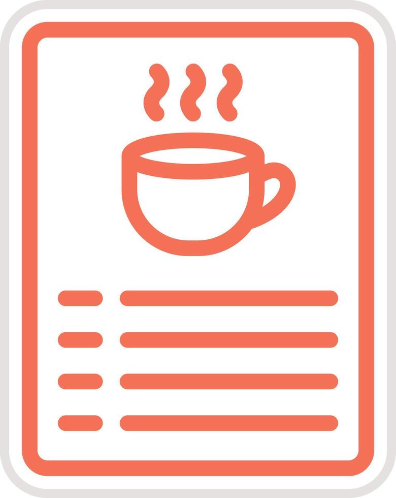 Menu Icon Design Illustration vector