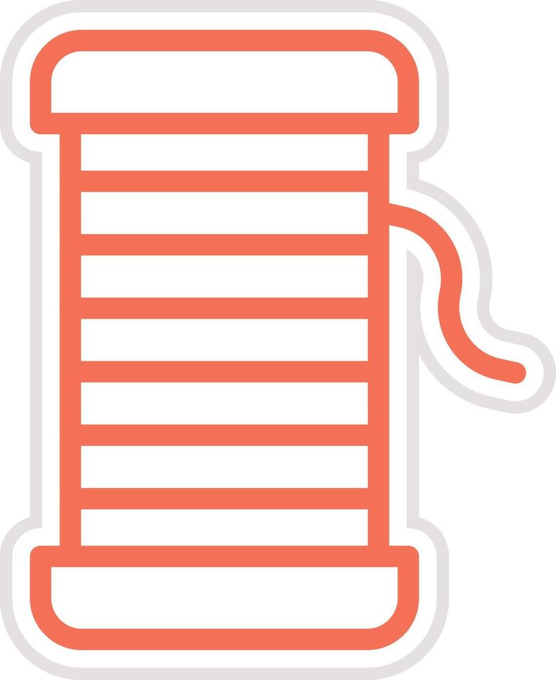 Yarn Icon Design Illustration vector