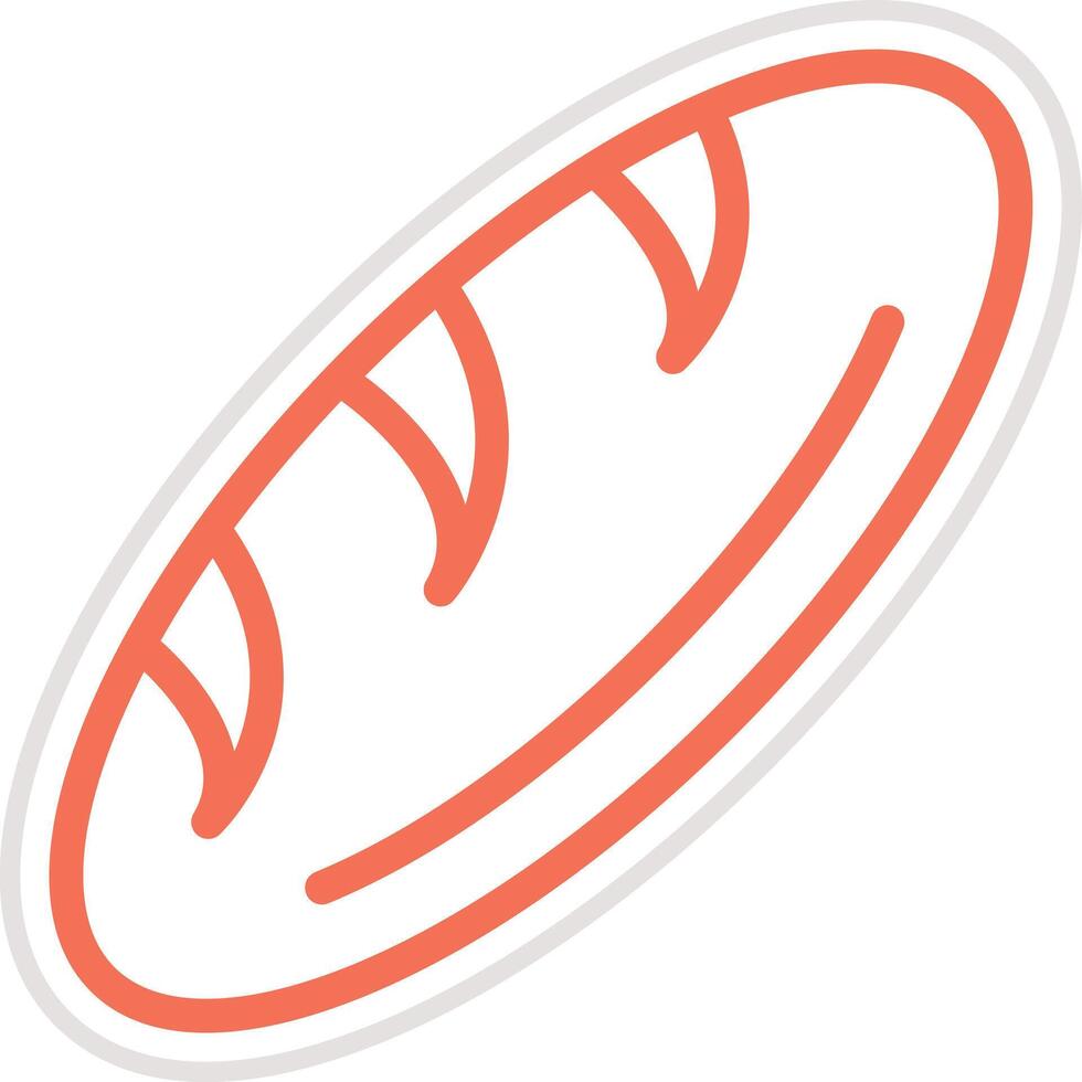 Bread Icon Design Illustration vector