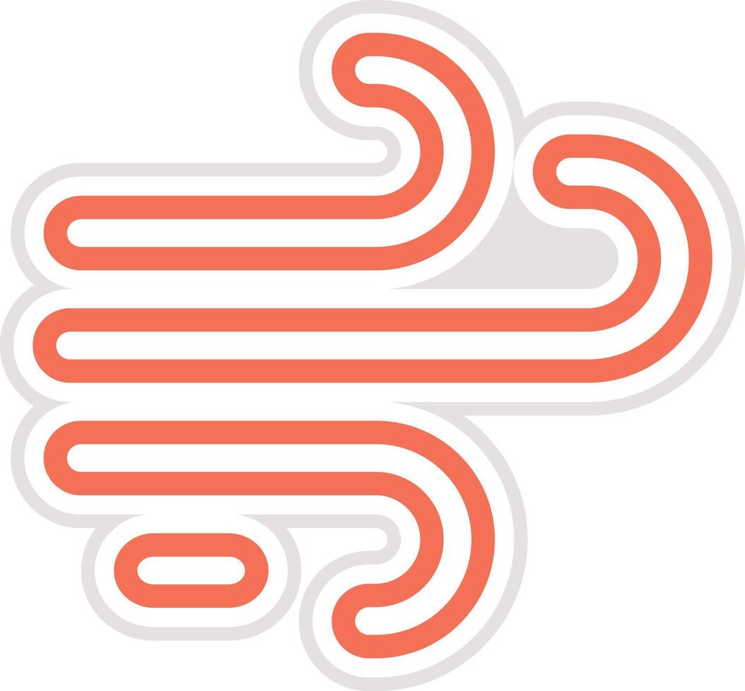 Wind Icon Design Illustration vector
