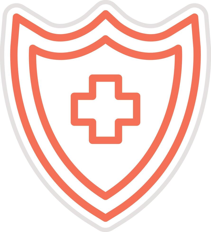 Shield Icon Design Illustration vector
