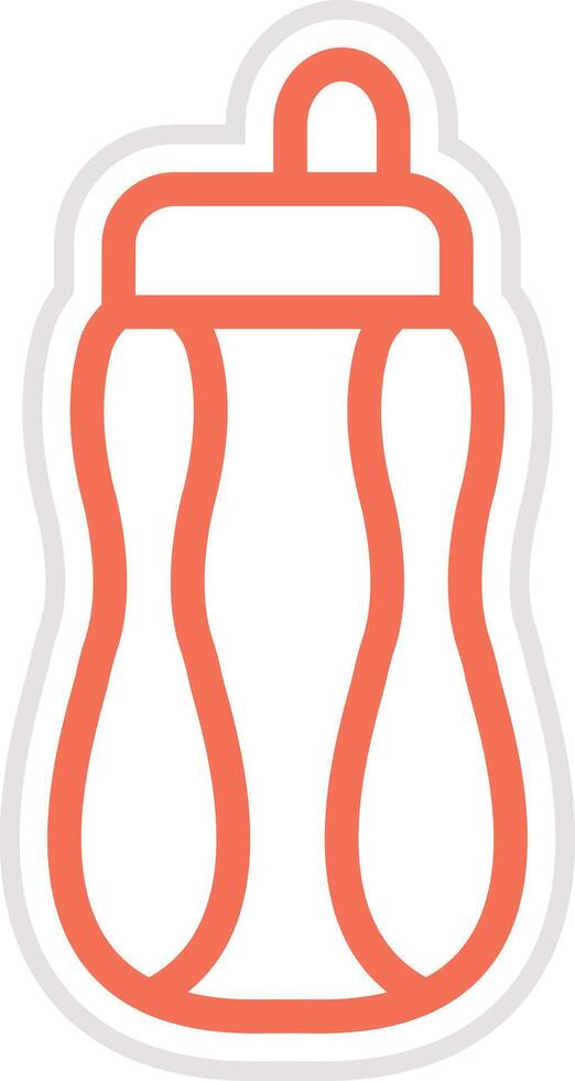 Bottle Icon Design Illustration vector