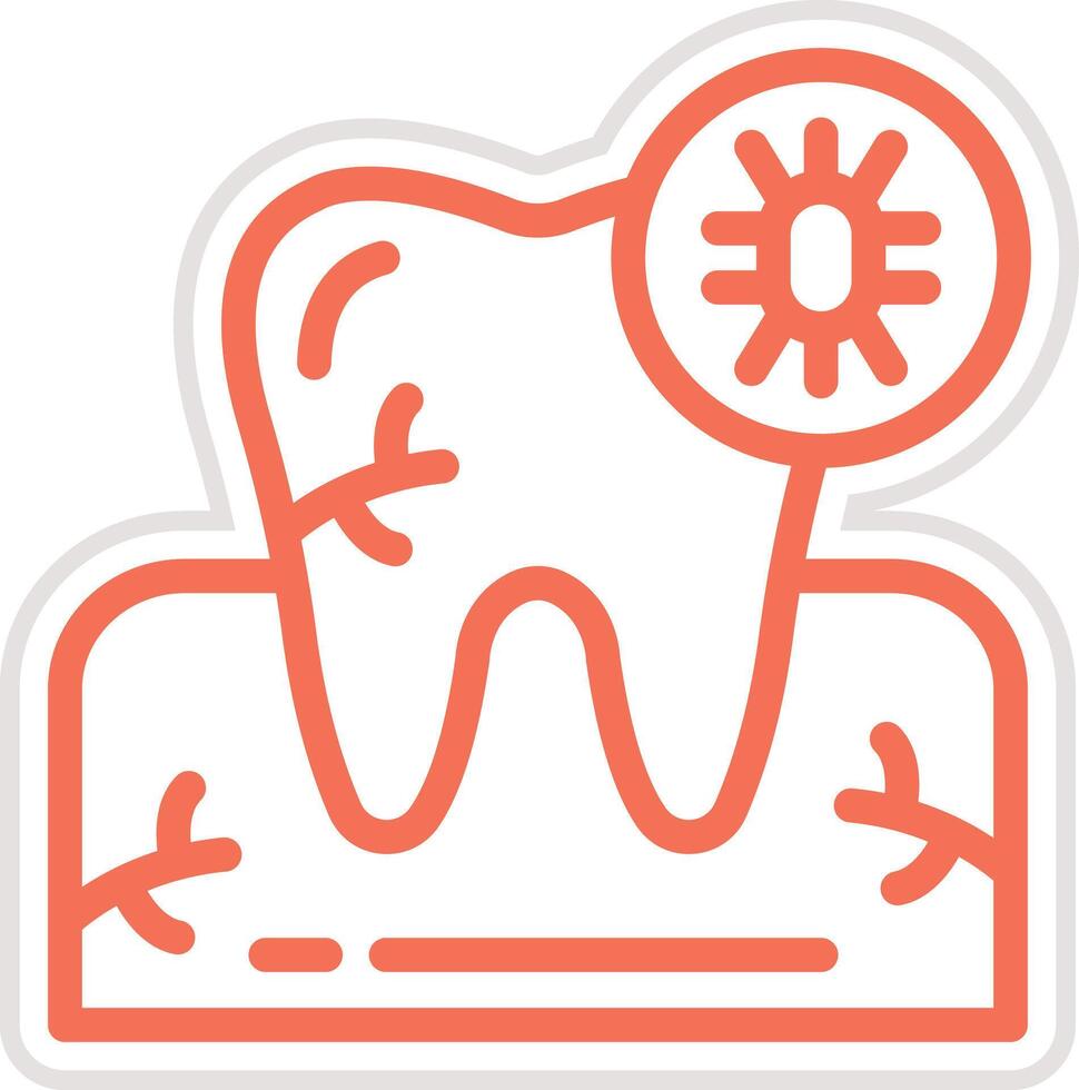 Infection Icon Design Illustration vector