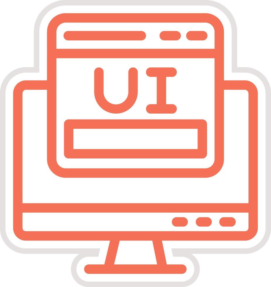 Ui design Icon Design Illustration vector