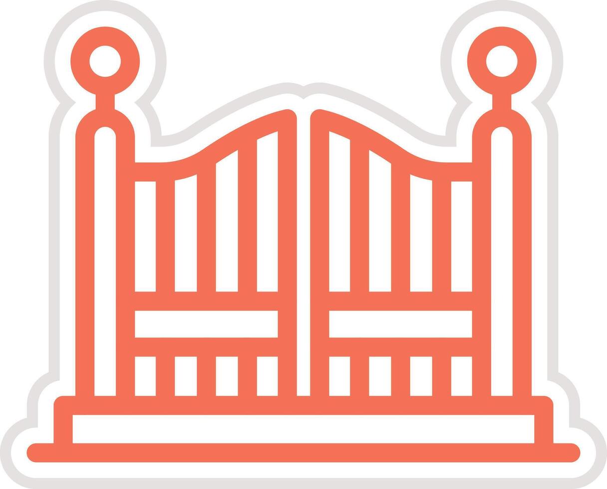 Door Icon Design Illustration vector