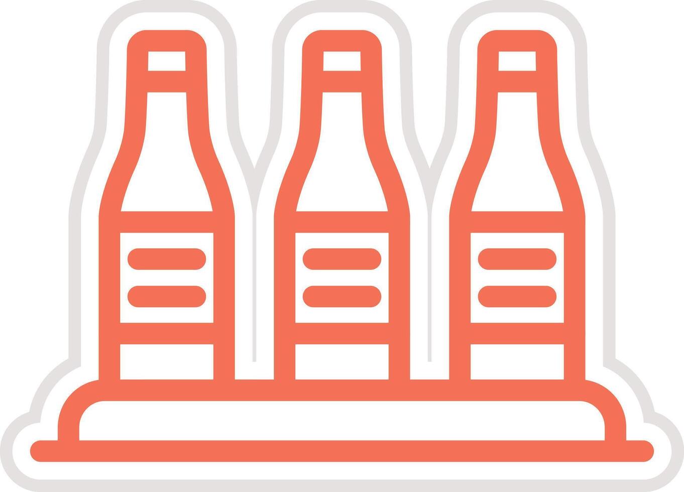 Wine Shelf Icon Design Illustration vector