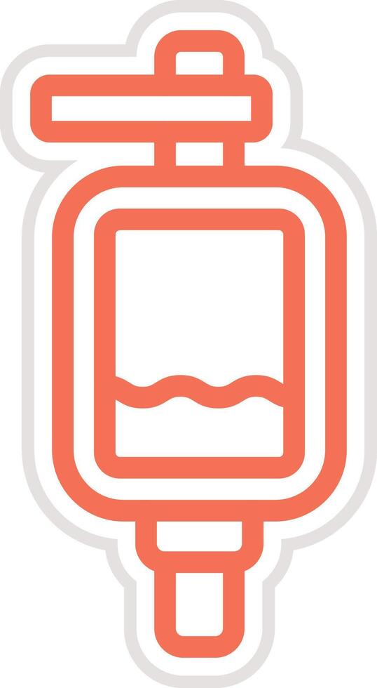 Urinal Icon Design Illustration vector