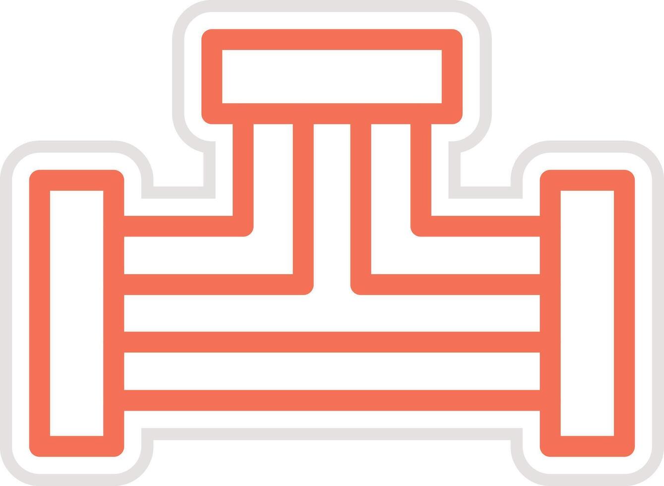 Pipe Variant Icon Design Illustration vector