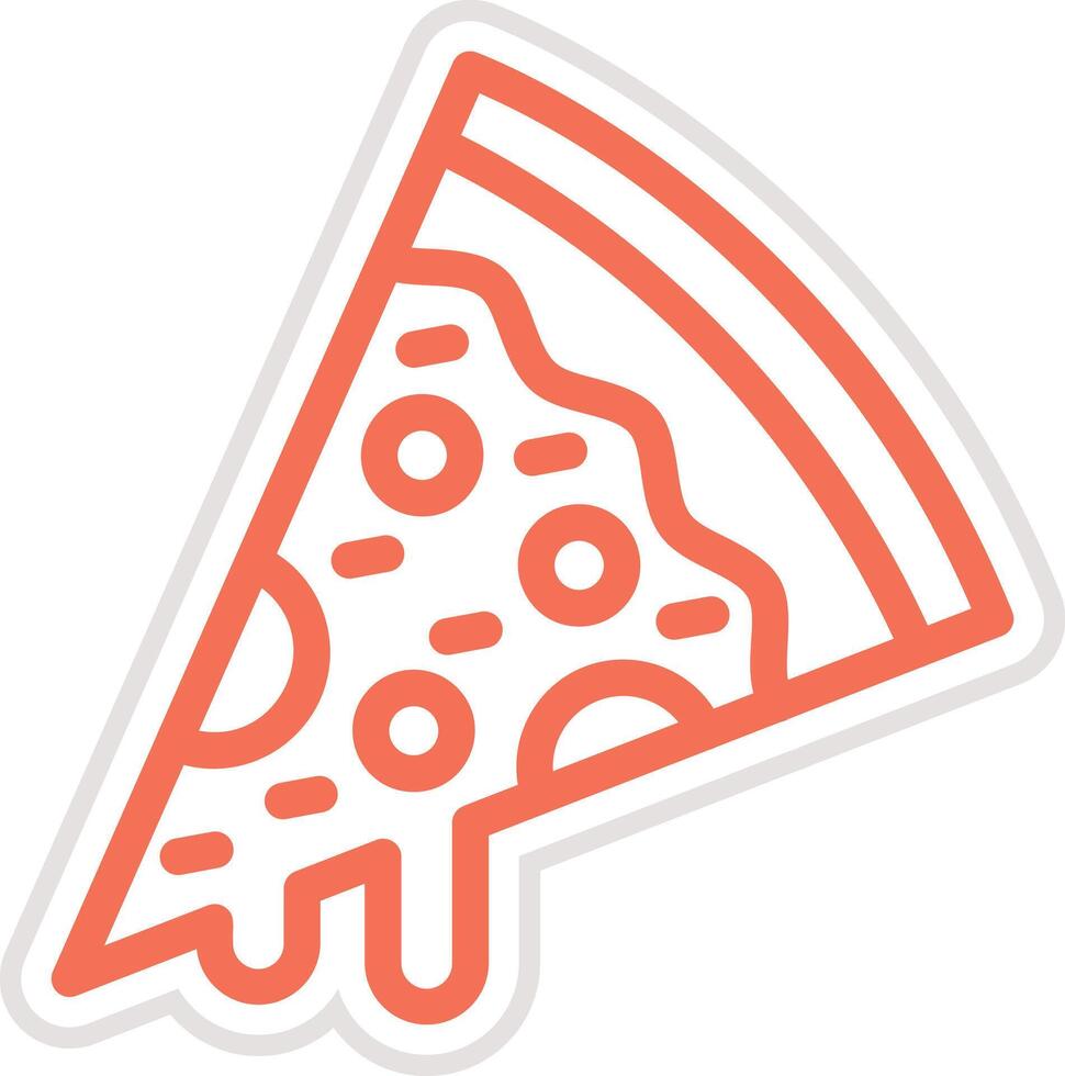 Italian Food Icon Design Illustration vector