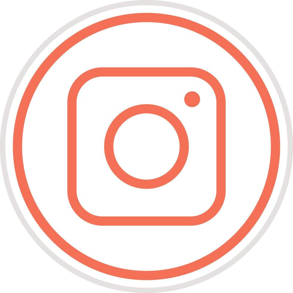 Instagram Icon Design Illustration vector