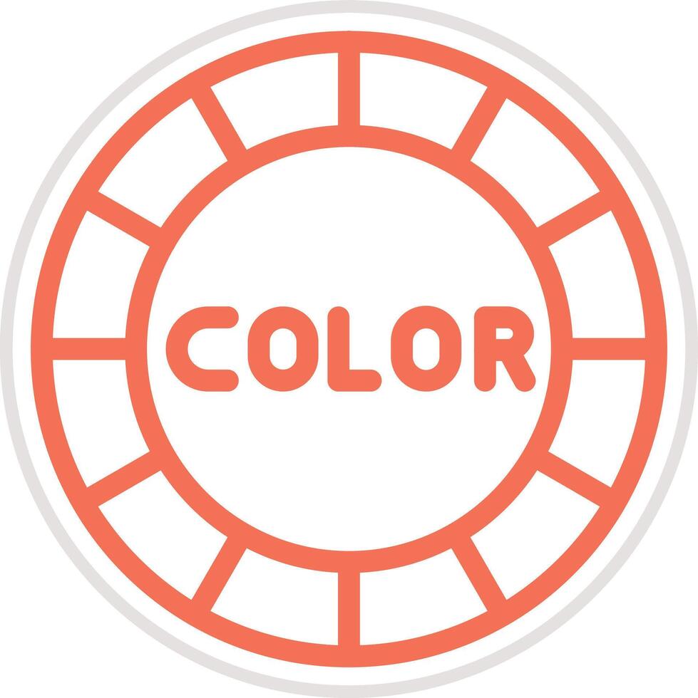 Color Icon Design Illustration vector