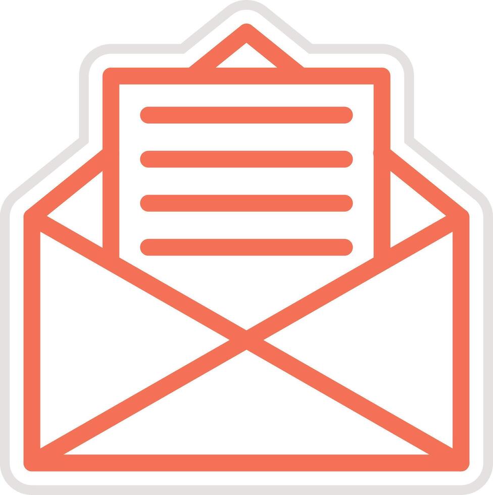 Envelope Icon Design Illustration vector