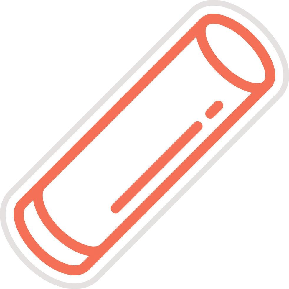 Chalk Icon Design Illustration vector